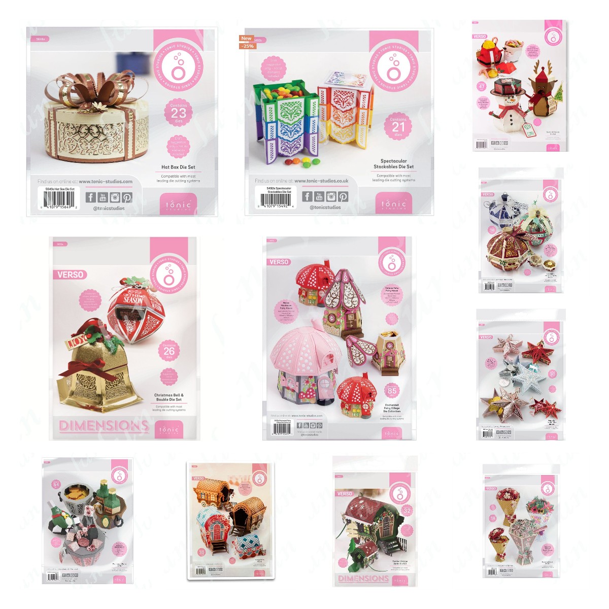 Food Storage Kits - Christmas Santa Hat Box Die Set