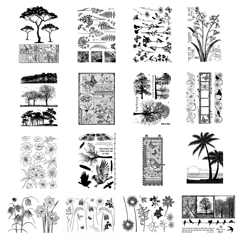 Food Storage Kits - New Arrival Plant Clear Stamps 2025
