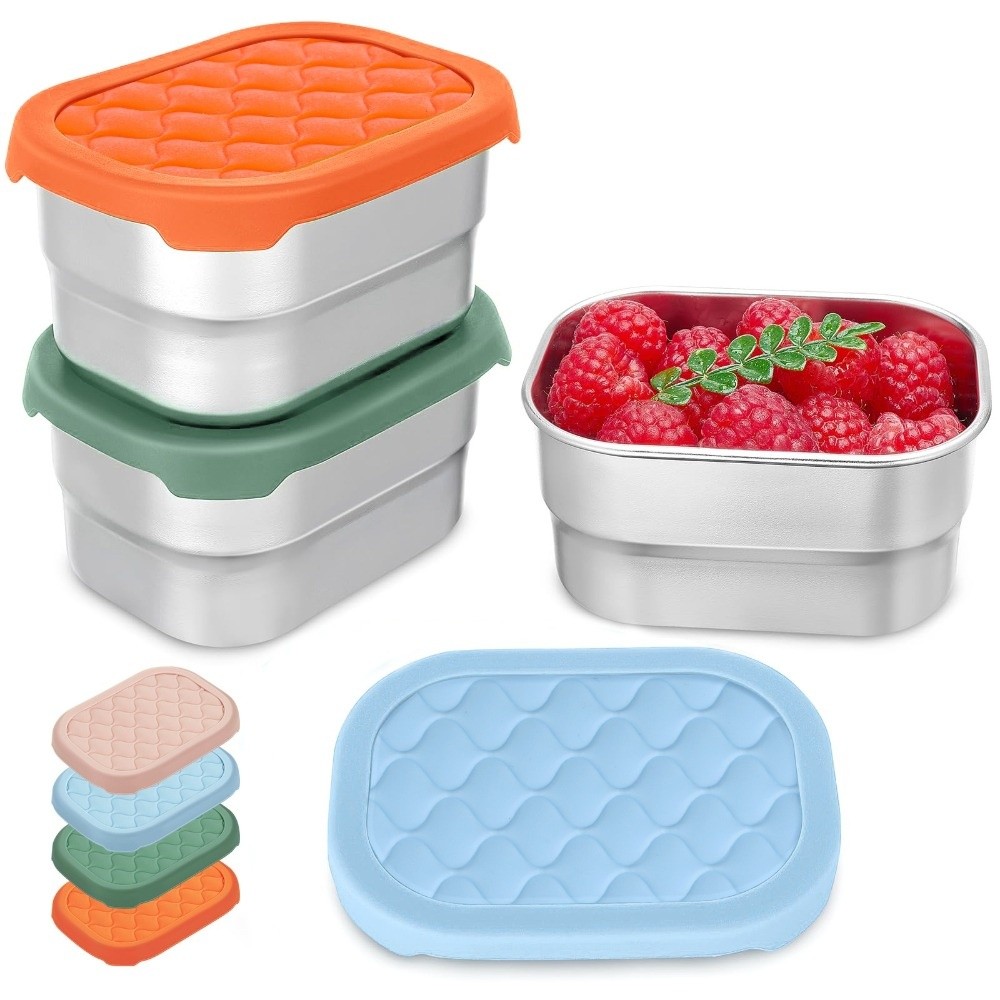 Food Storage Oven Safe - New Stainless Steel Food Container Stackable