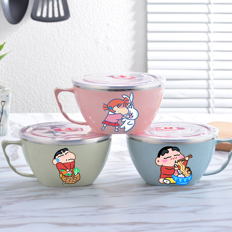 Food Storage Equipment - Crayon Shin-chan Noodle Bowl Large Capacity