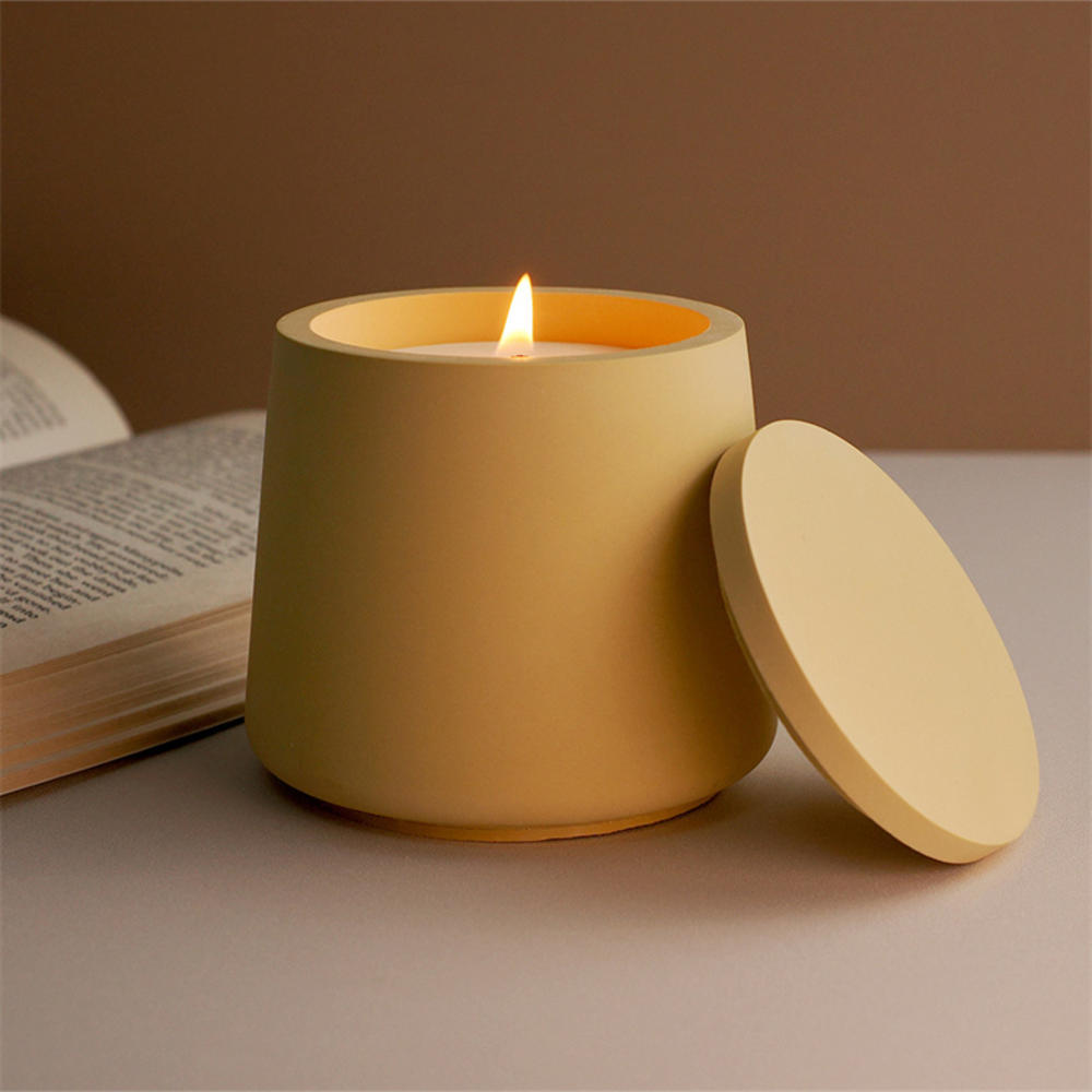 Food Storage Oven Safe - Candle Jar Silicone Mold With Lid