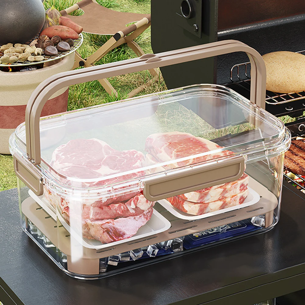 Food Storage Large Plastic Containers - Portable Food Storage Container Large Capacity