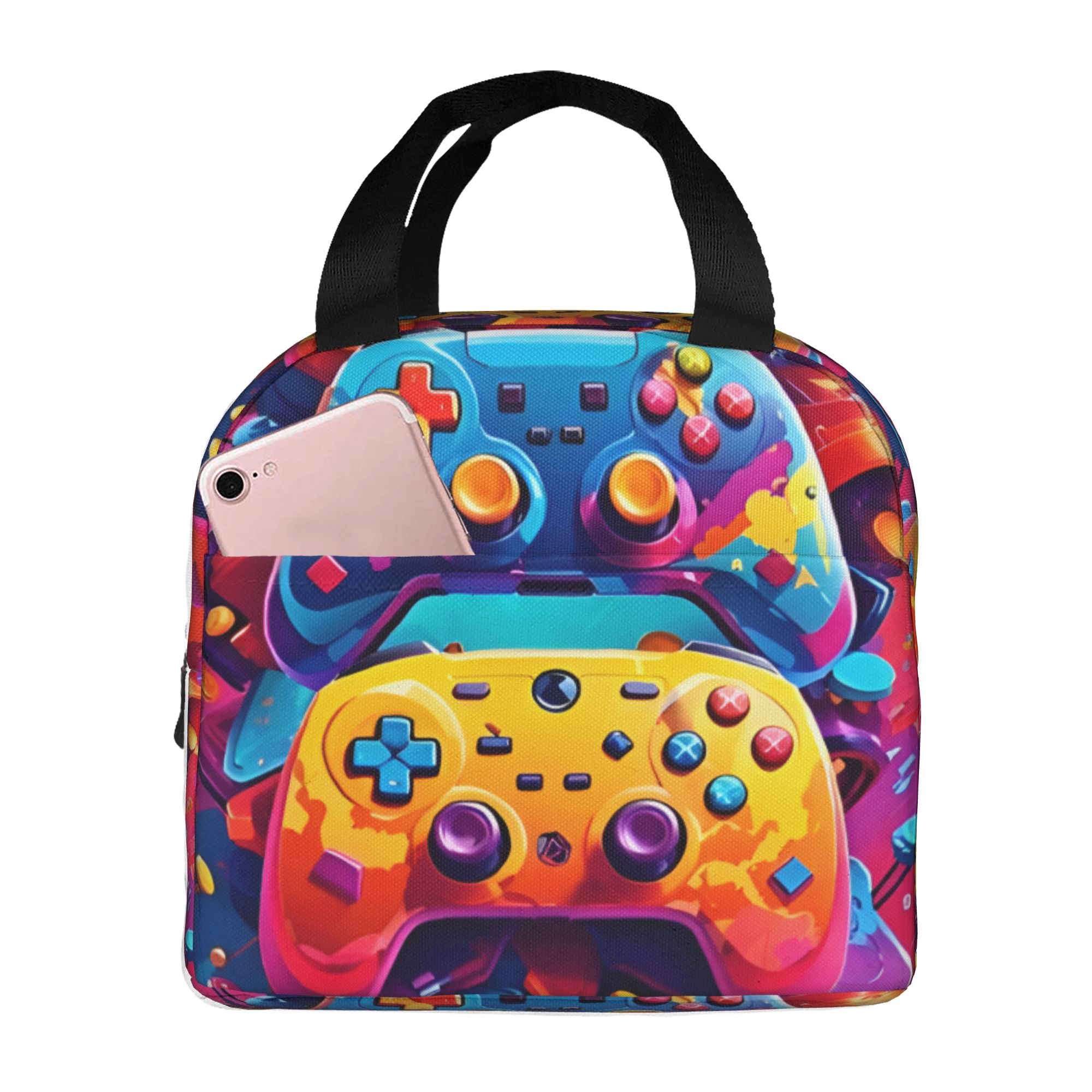 Food Storage Technology - Game Controller Thermal Insulated Lunch Bag