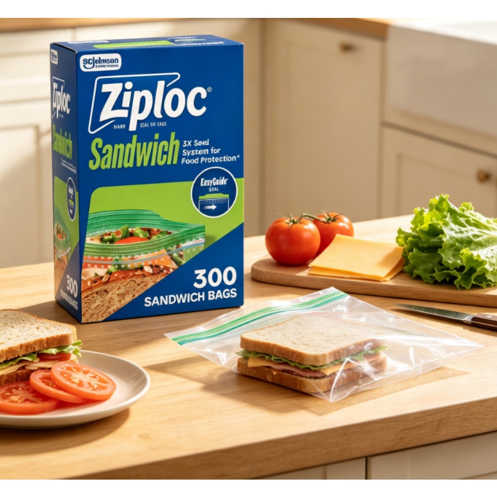 Ziploc® Brand Sandwich Bags wi - Food Storage Technology review and price