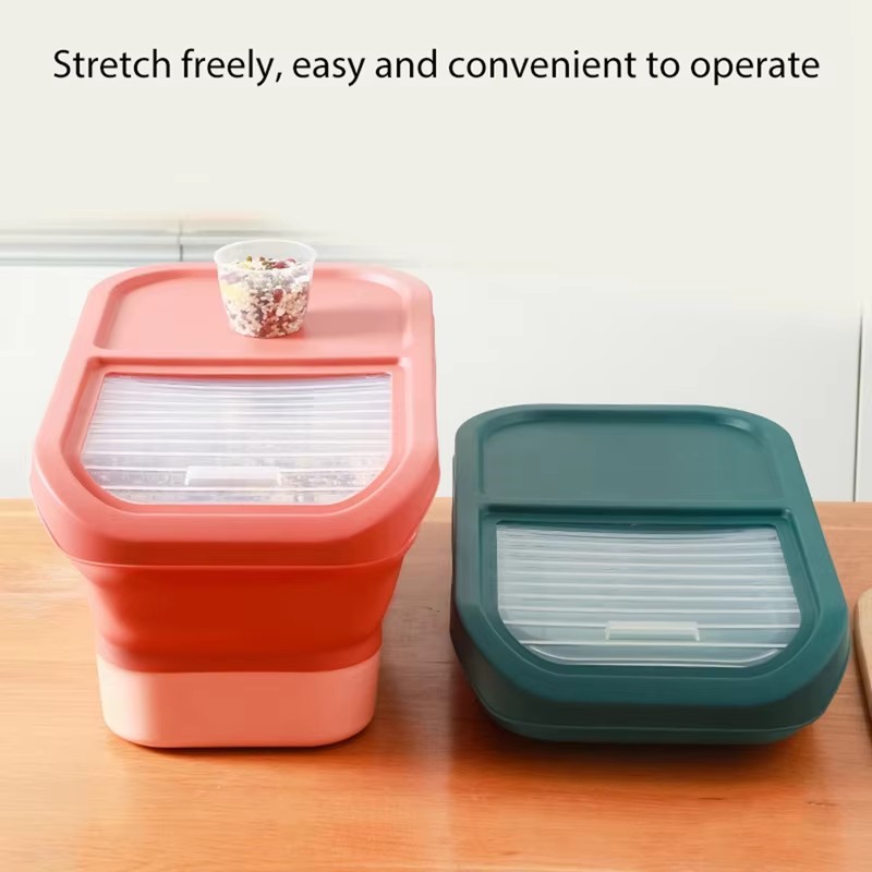 Collapsible Dry Food Storage C - Food Storage With Colander review and price