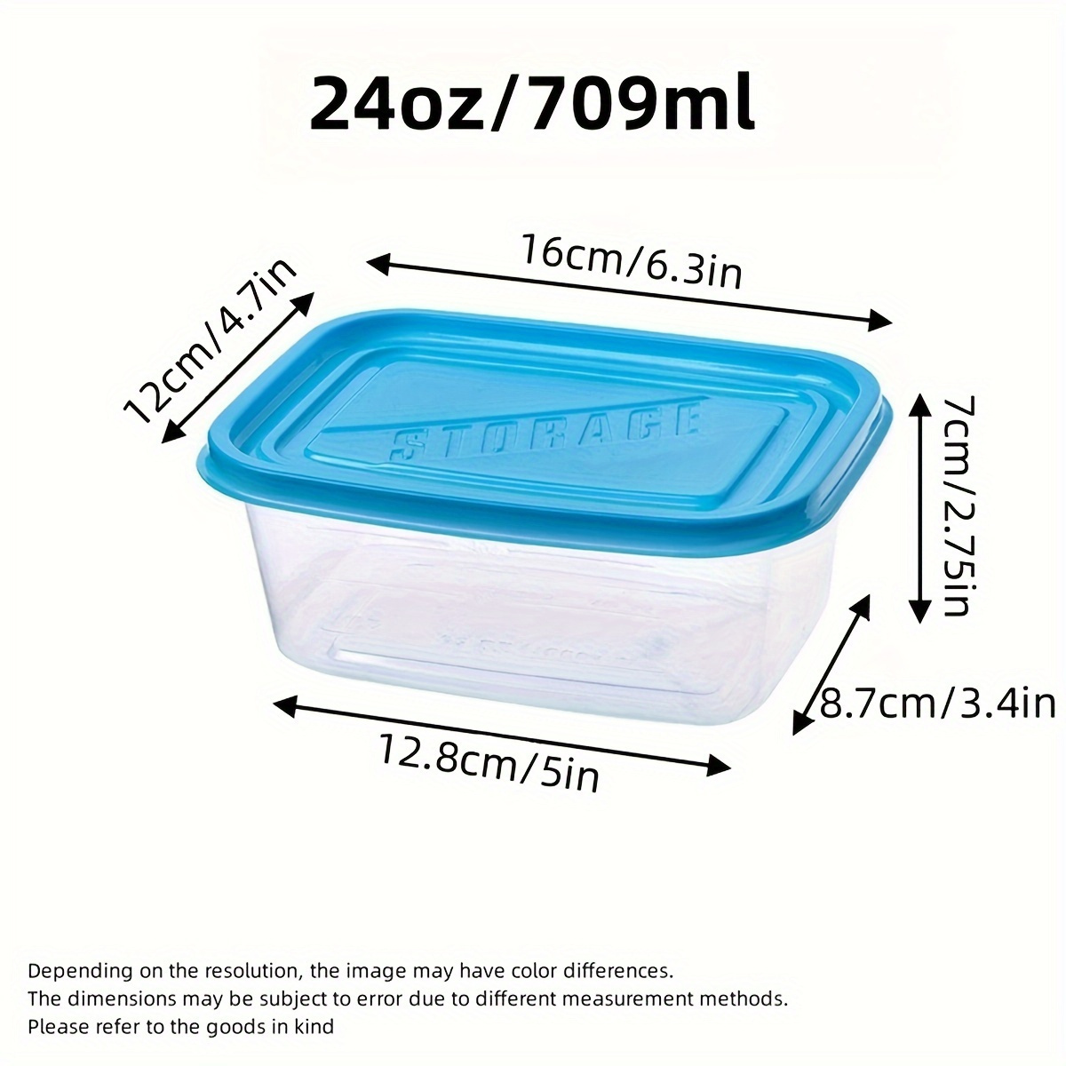 A Set of 6 Transparent Stackab - Food Storage Order review and price