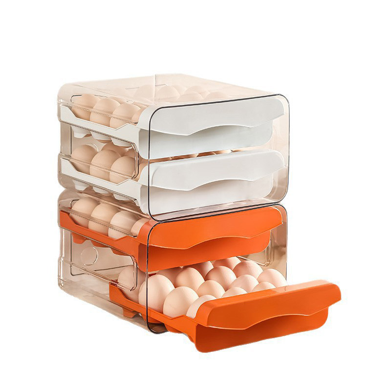 Double Layer Egg Storage Box w - Food Storage Large Plastic Containers review and price