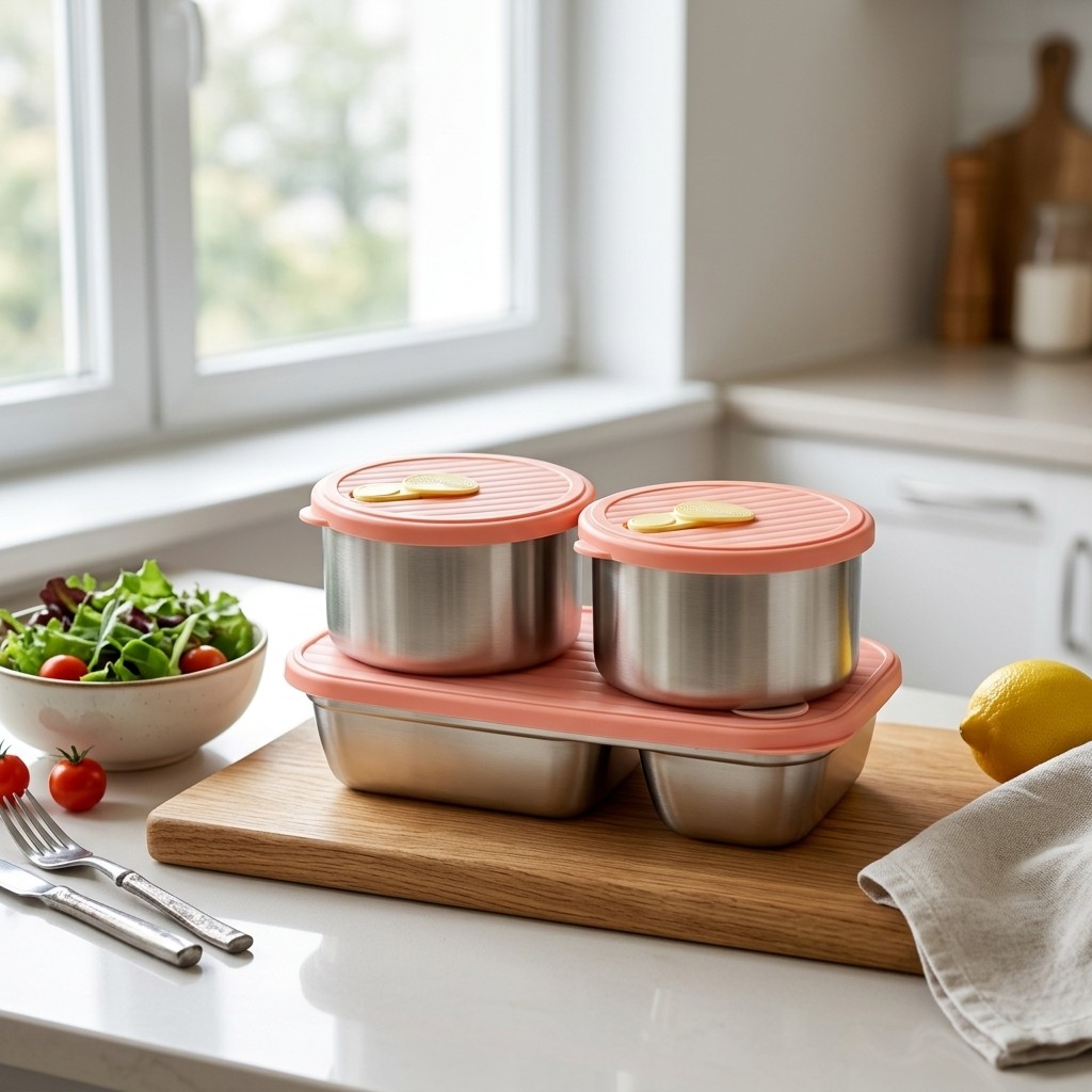 Microwave Safe 304 Stainless S - Food Storage Kits review and price
