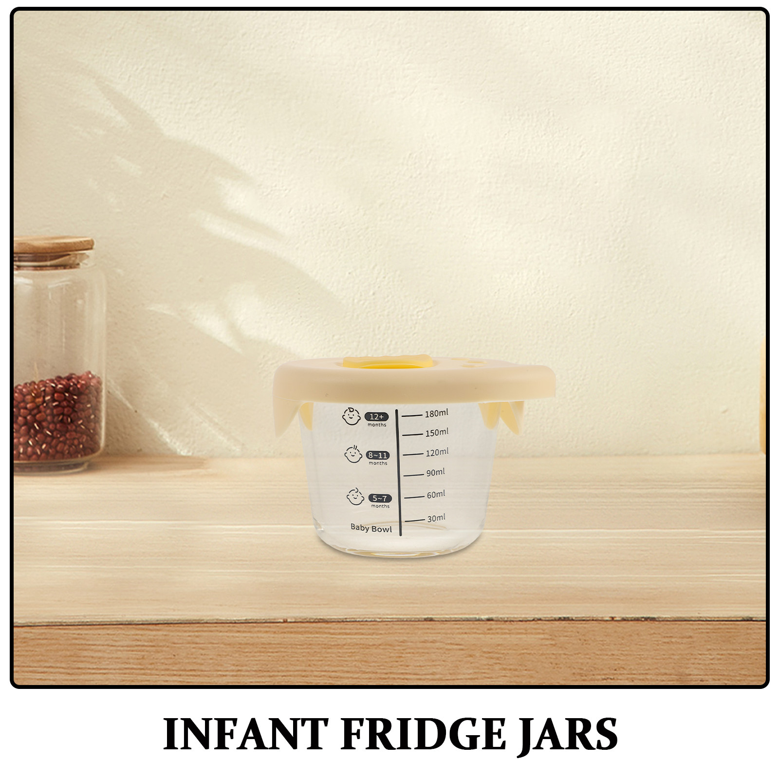 2 pcs Silicone Baby Food Stora - Food Storage Glass Box review and price