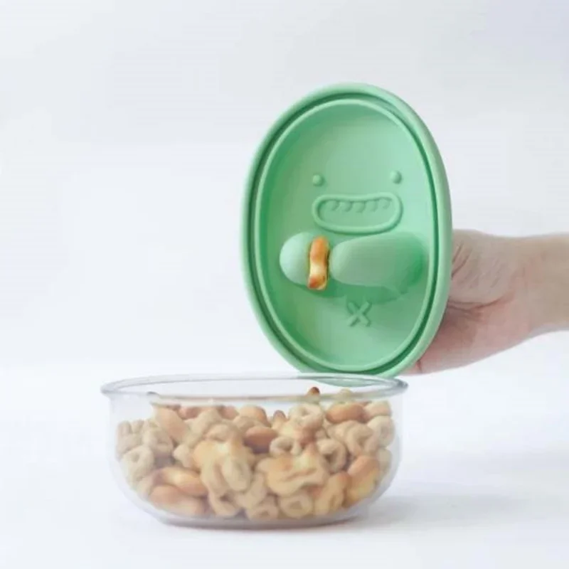 Hands-Free Snack Box, No Crumb - Food Storage Silicone review and price