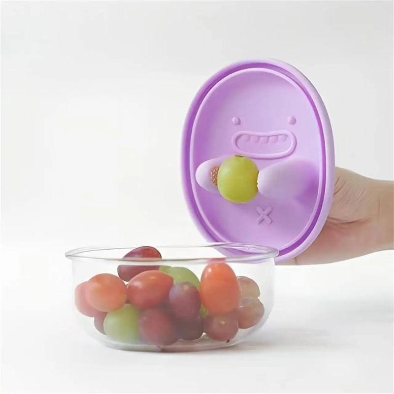 Hands-Free Snack Box, No Crumb - Food Storage Silicone review and price