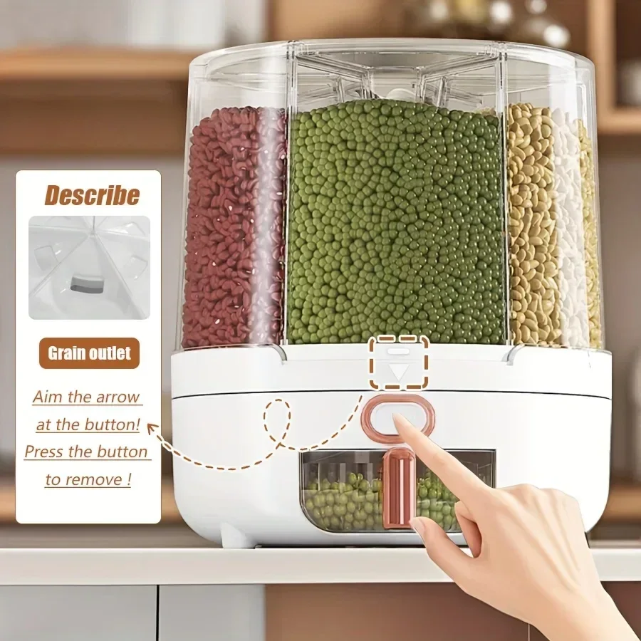 6-Compartment 360° Rotating Ai - Food Storage Range review and price