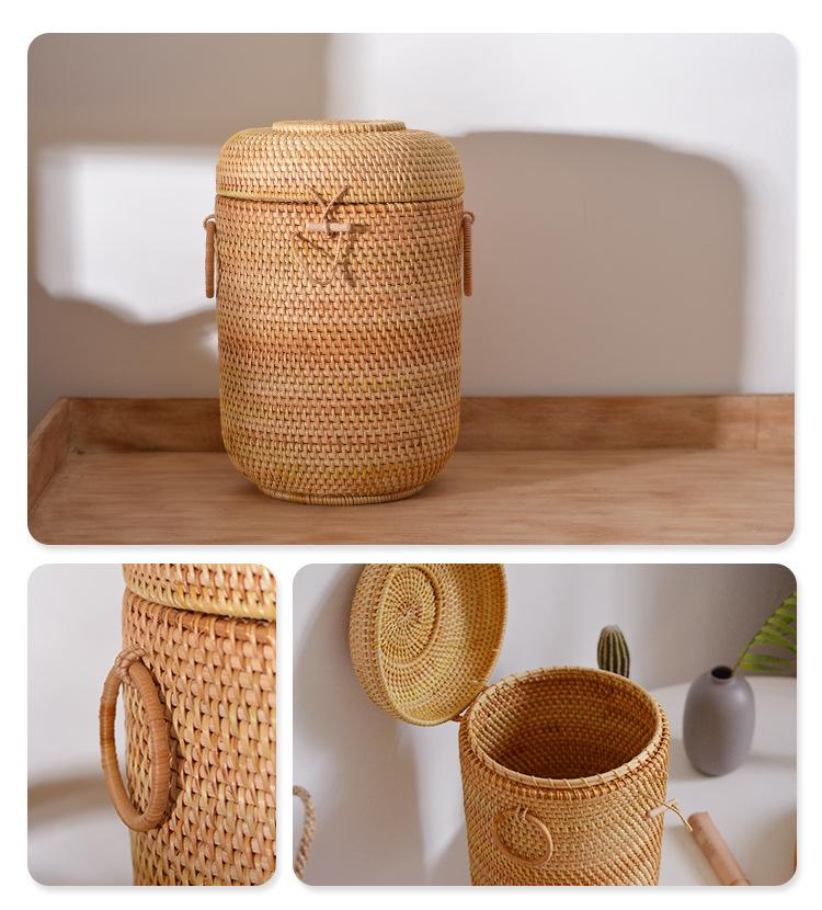 Handwoven Rattan Tea Storage B - Food Storage Oven Safe review and price