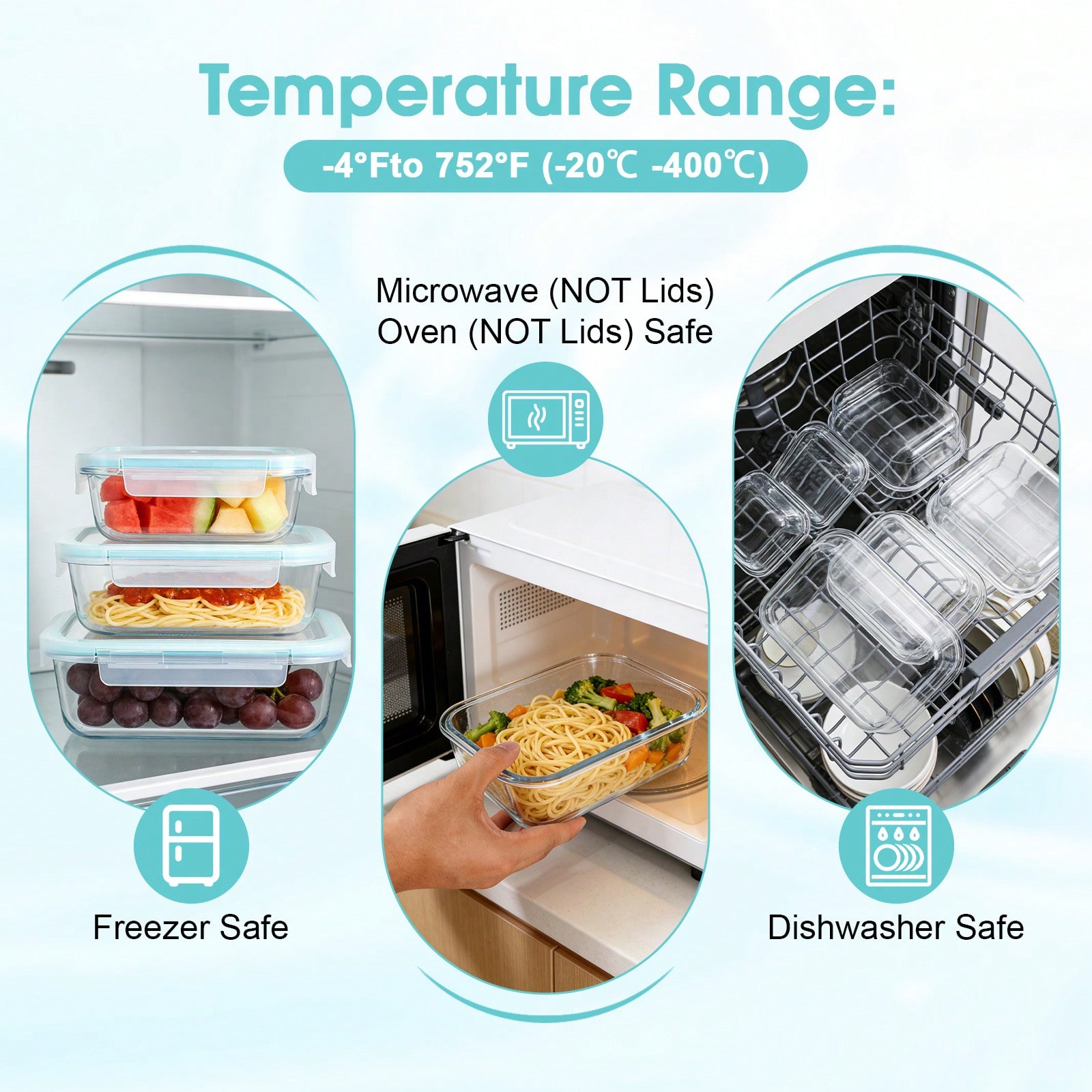 16Sealed Glass Food Storage Co - Food Storage Glass Box review and price