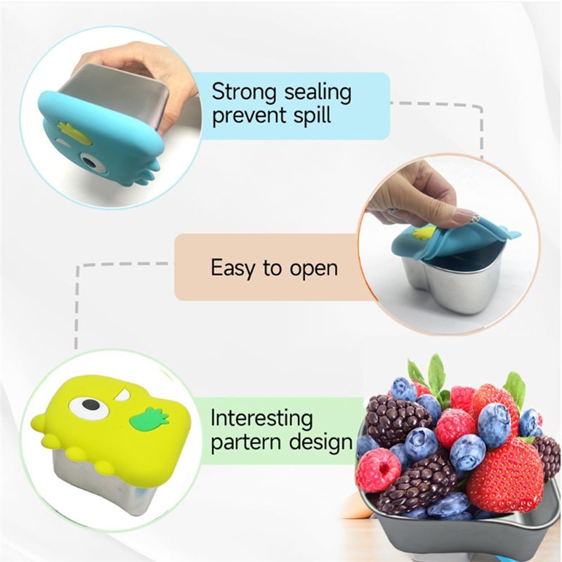 AA94-304 Stainless Steel Dinos - Food Storage Silicone review and price