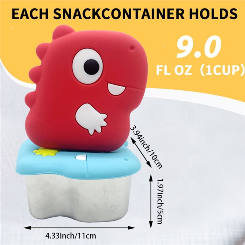 AA94-304 Stainless Steel Dinos - Food Storage Silicone review and price