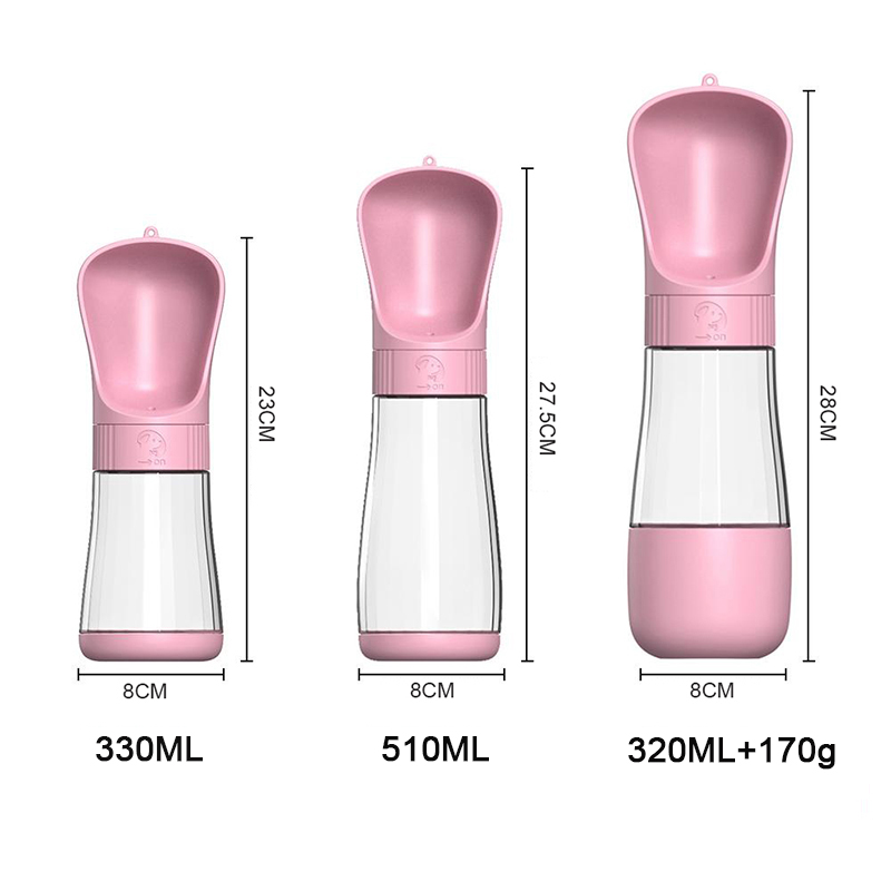 Portable Dog Water Bottle With - Food Storage Glass Box review and price