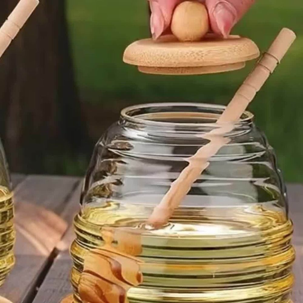 Transparent Glass Honeycomb Ta - Food Storage Set Glass review and price