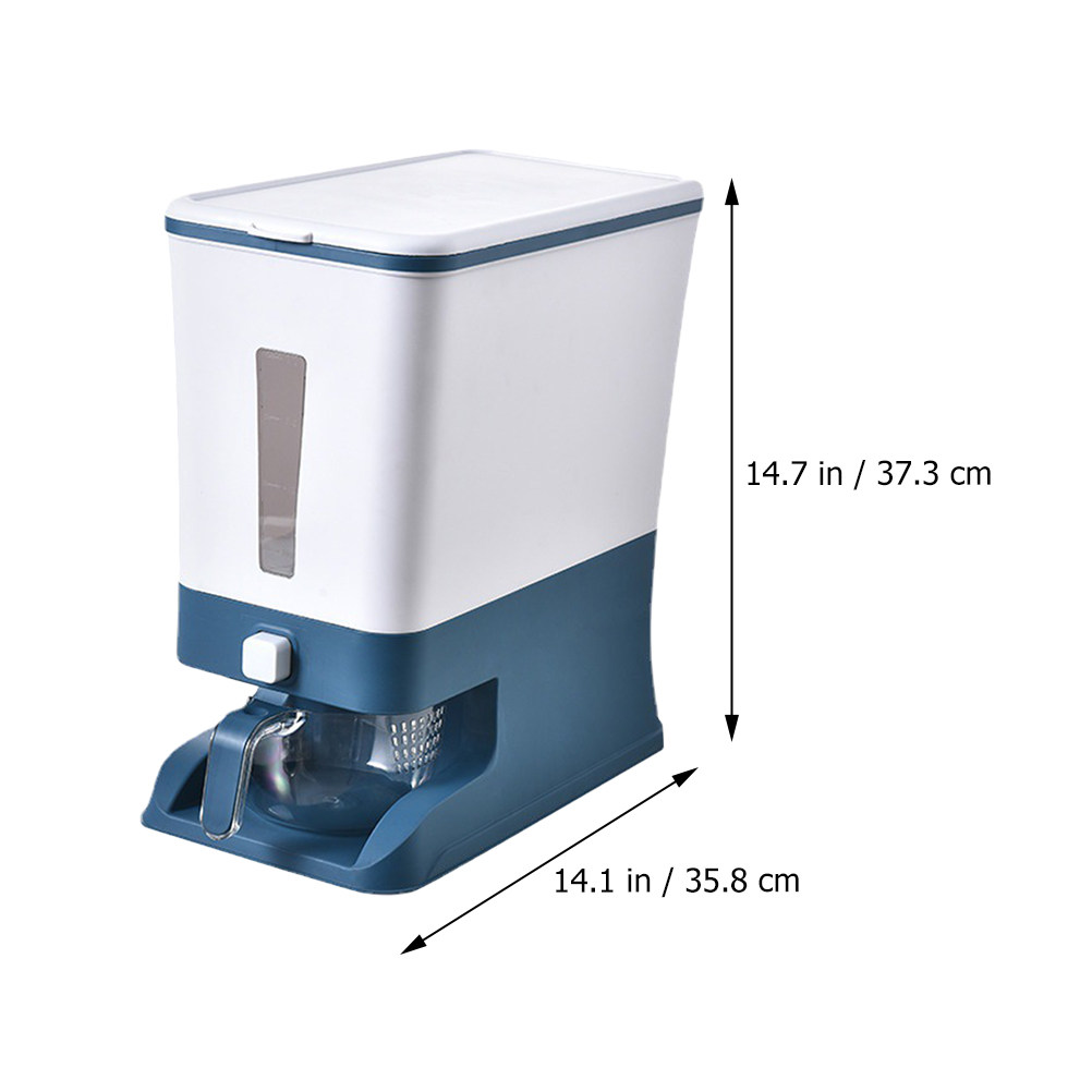 12Kg Large Capacity Rice Stora - Food Storage Large Plastic Containers review and price