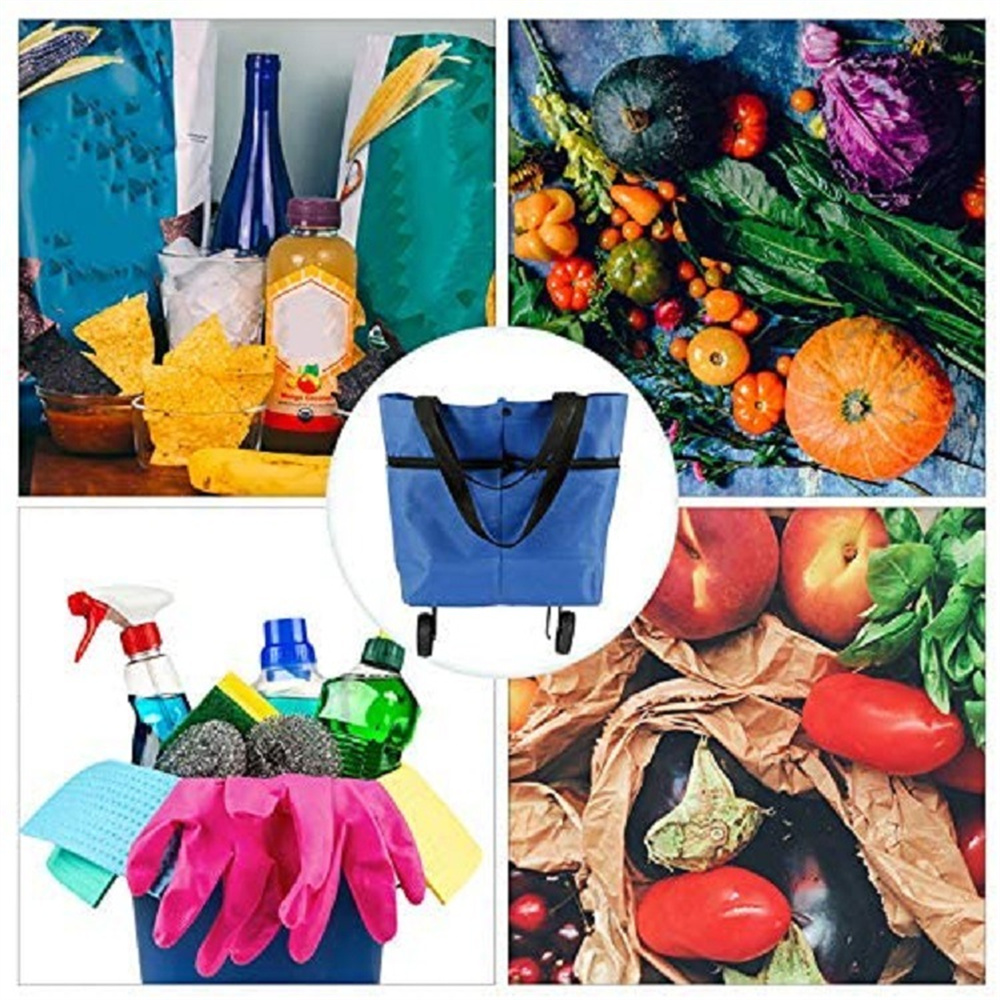 Foldable Shopping Trolley Bag  - Food Storage Range review and price