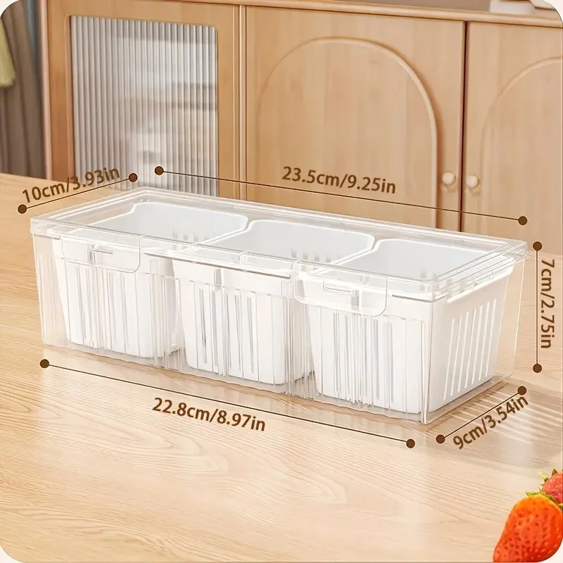 1pc Compartment Food Storage C - Food Storage Kits review and price