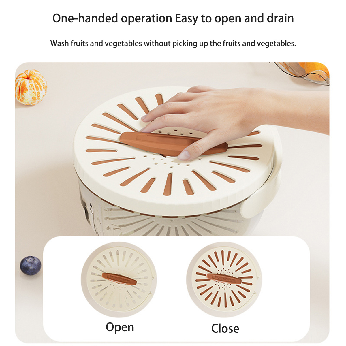 New Draining Basket With Lid 2 - Food Storage With Colander review and price