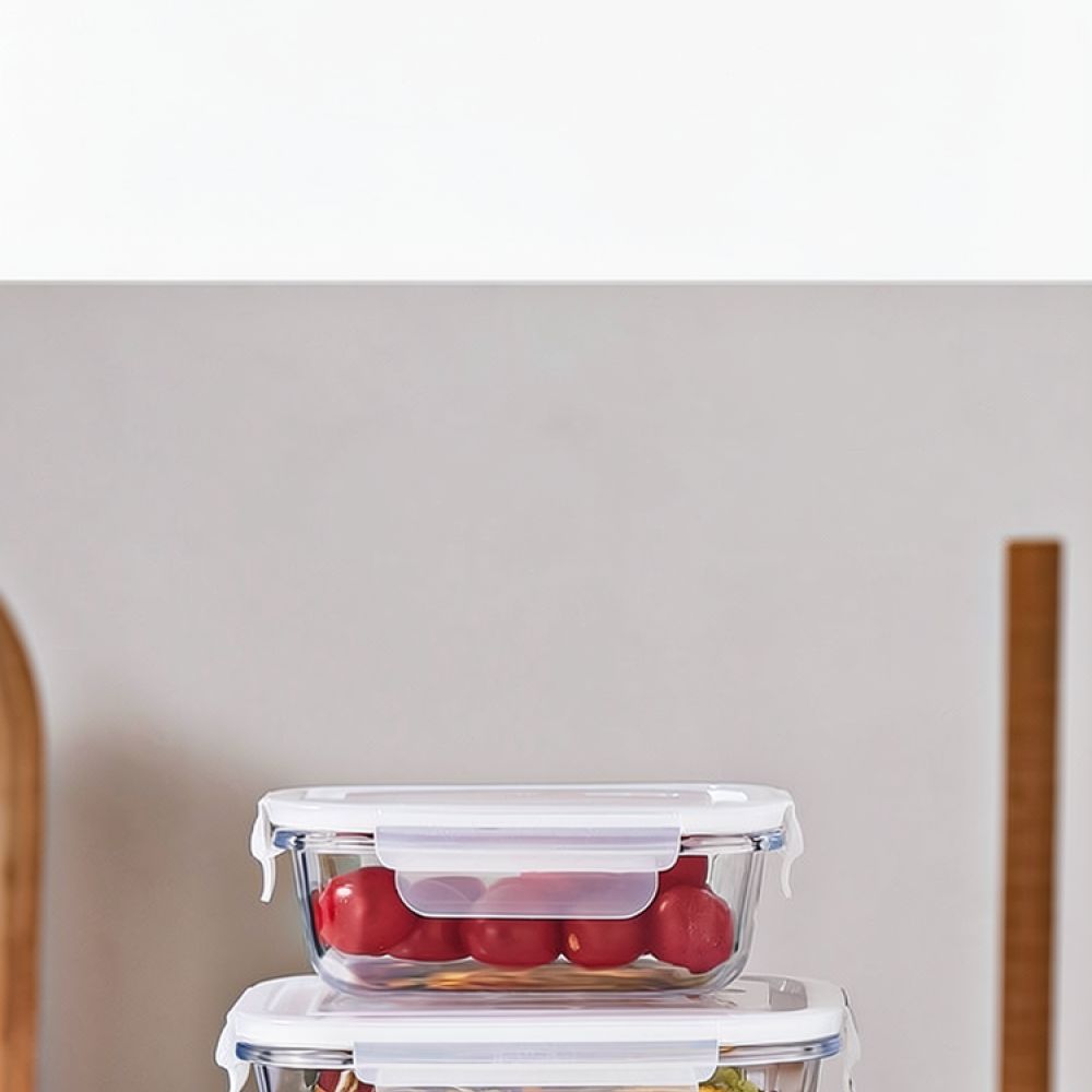 Microwave Safe Glass Bento Lun - Food Storage Glass Box review and price