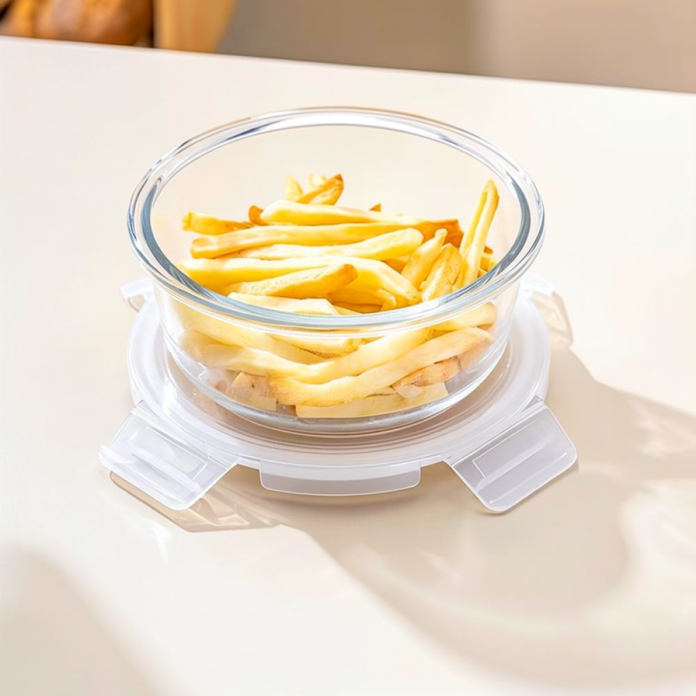Microwave Safe Glass Bento Lun - Food Storage Glass Box review and price