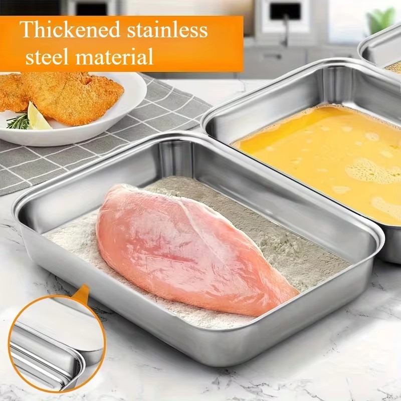 3-Piece Stainless Steel Food S - Food Storage Order review and price