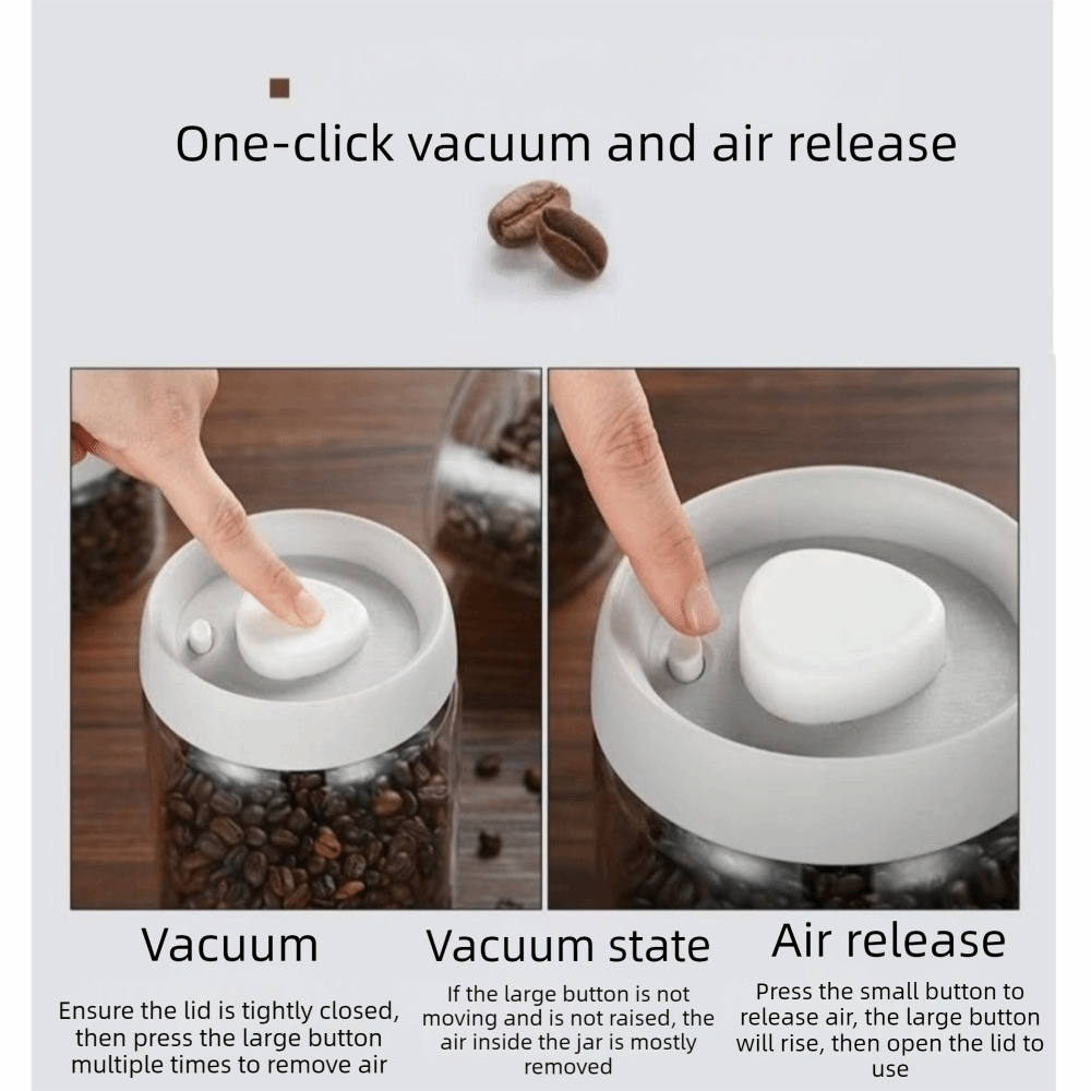 Moisture Proof Vacuum Sealed J - Food Storage Glass Box review and price