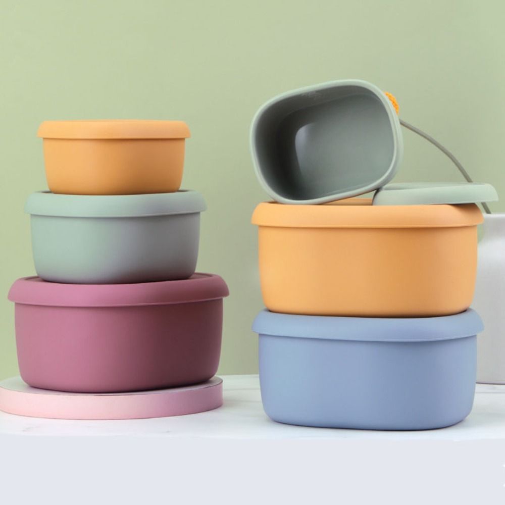 Reusable With Lid Silicone Lun - Food Storage Silicone review and price