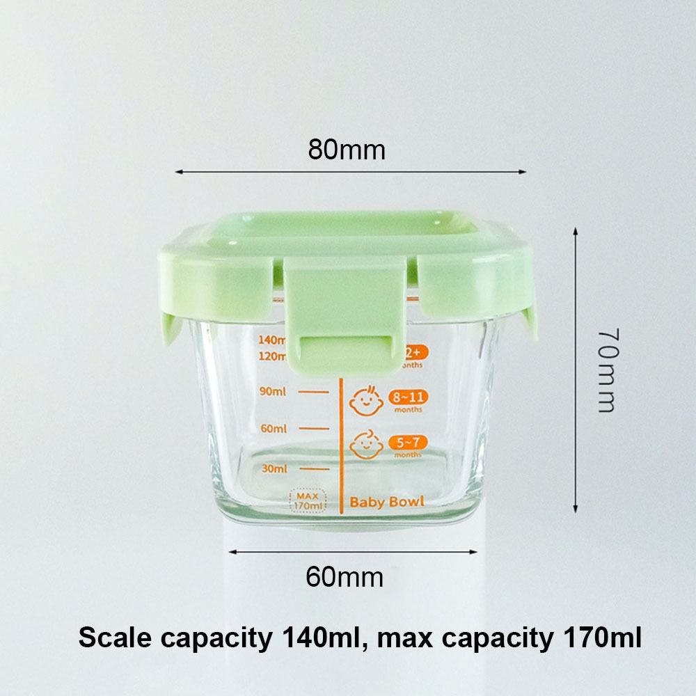 New 170ml Food Storage Box Fro - Food Storage Glass Box review and price