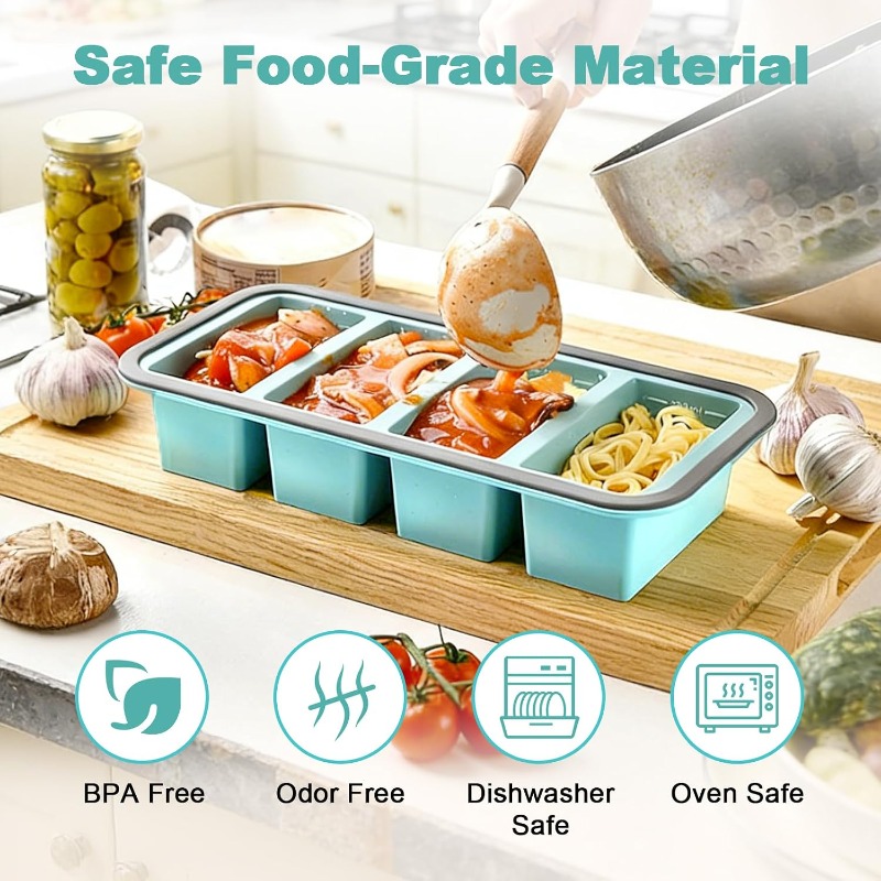 Silicone Freezer Molds with Li - Food Storage Silicone review and price