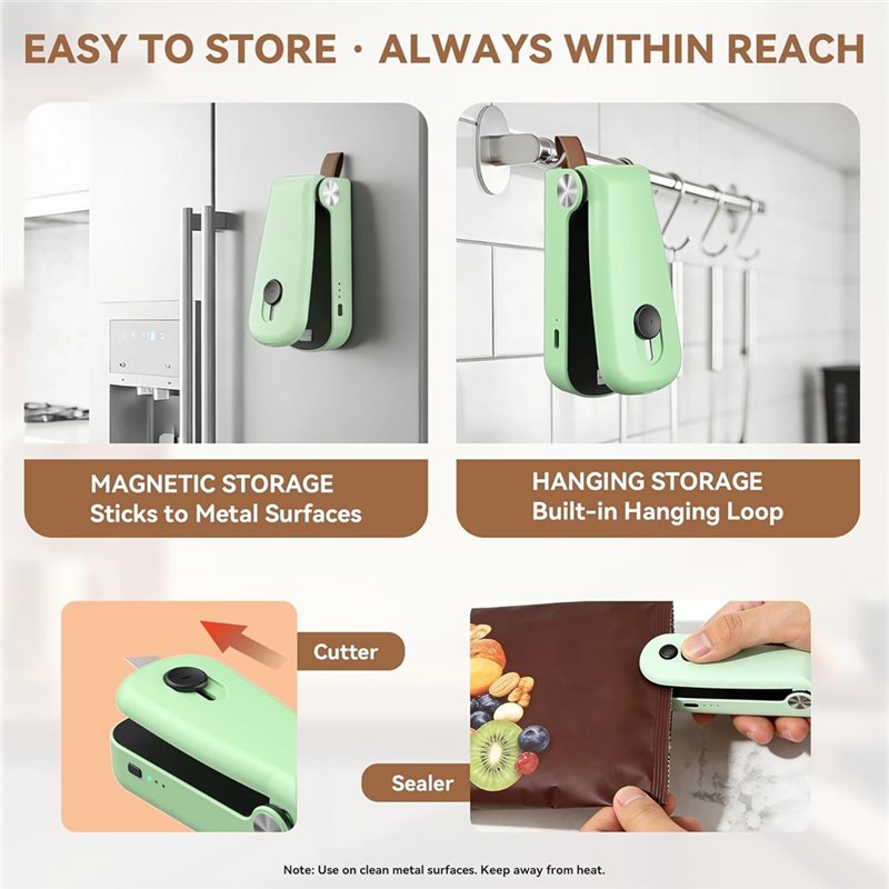 A83X-USB Rechargeable Mini Bag - Food Storage Technology review and price