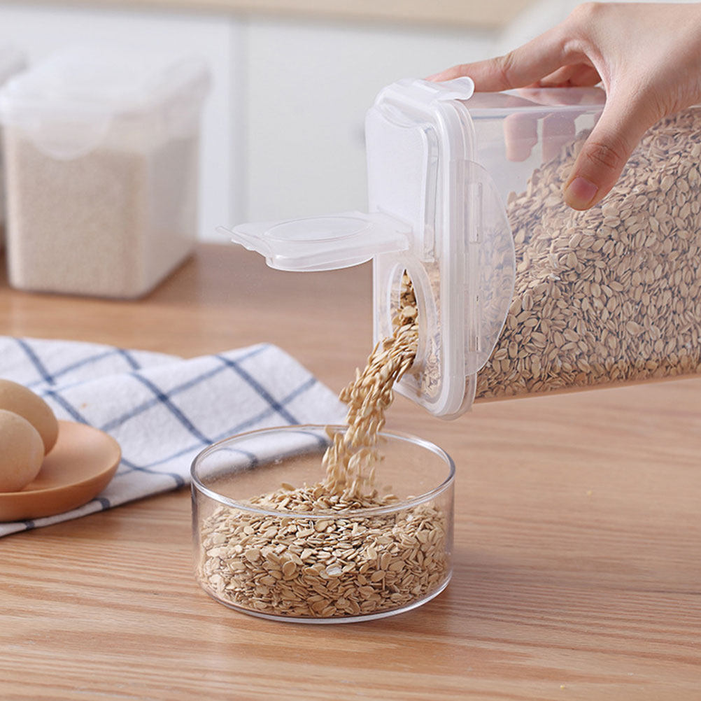 2Pcs Storage Jars Set Clear Pl - Food Storage Kitchen review and price