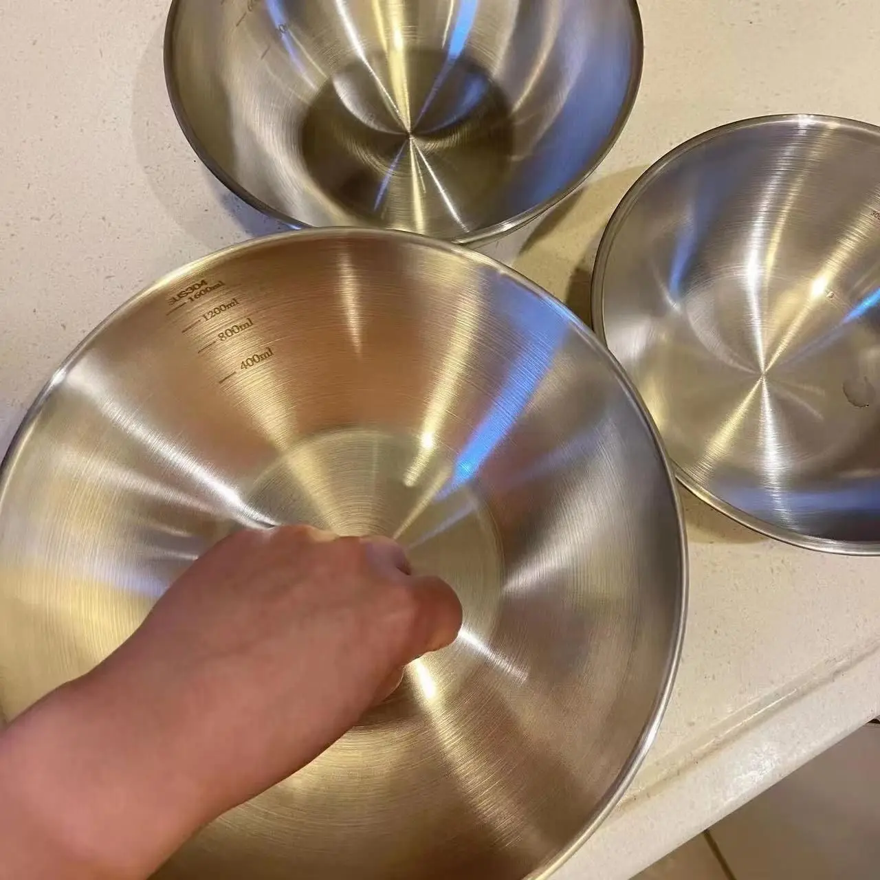1-3 Stainless Steel Bowl Set w - Food Storage Eco Friendly review and price