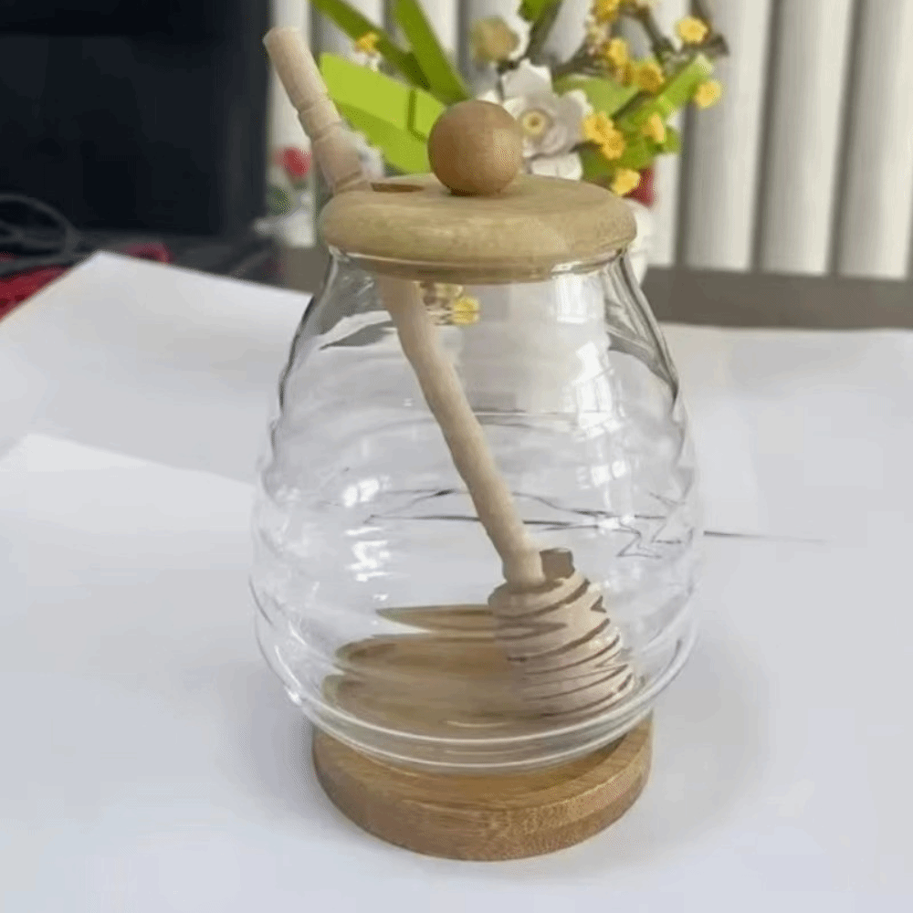 Transparent Glass Honeycomb Ta - Food Storage Glass Containers Large review and price