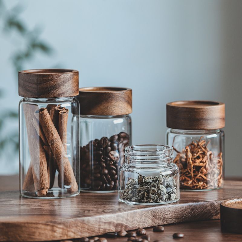 Glass Storage Jars With Airtig - Food Storage Glass Set review and price