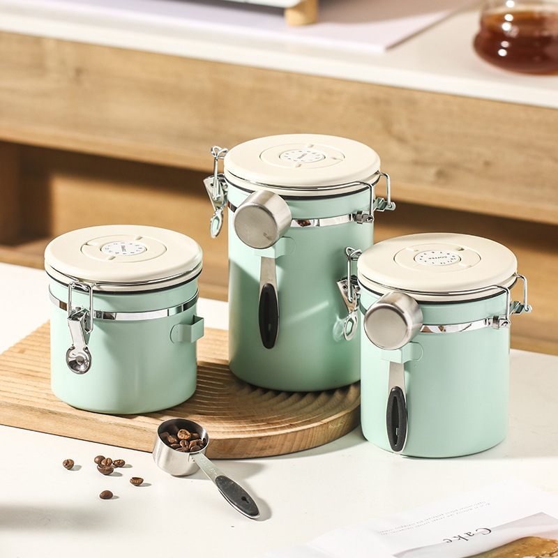 Large Capacity Coffee Storage  - Food Storage Glass Containers Large review and price