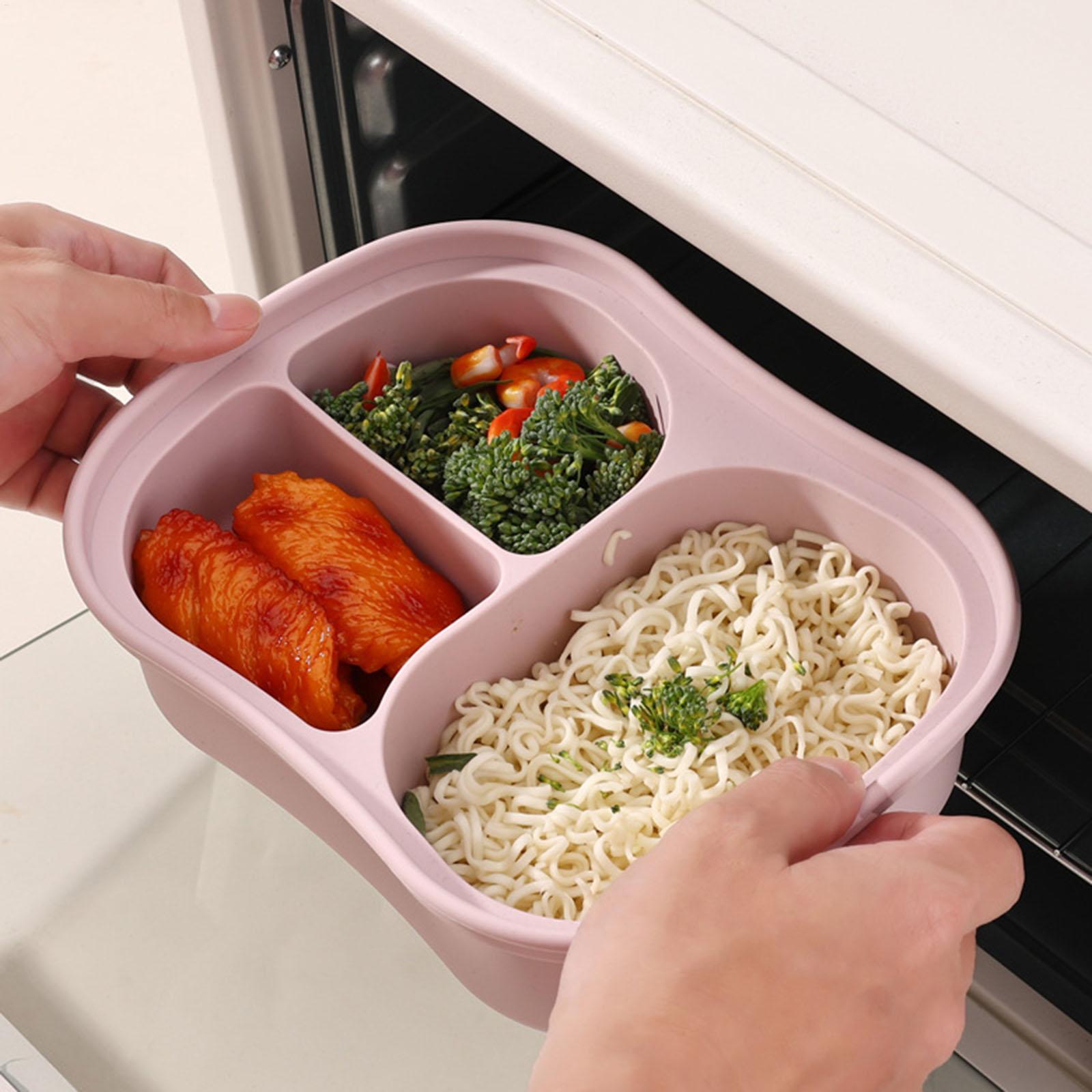 Silicone Food Container 3-Comp - Food Storage Silicone review and price