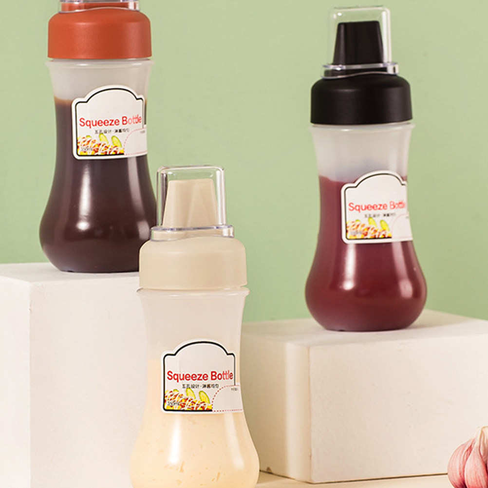 3Pcs Squeeze Bottles Transpare - Salad Dressing Bottle review and price
