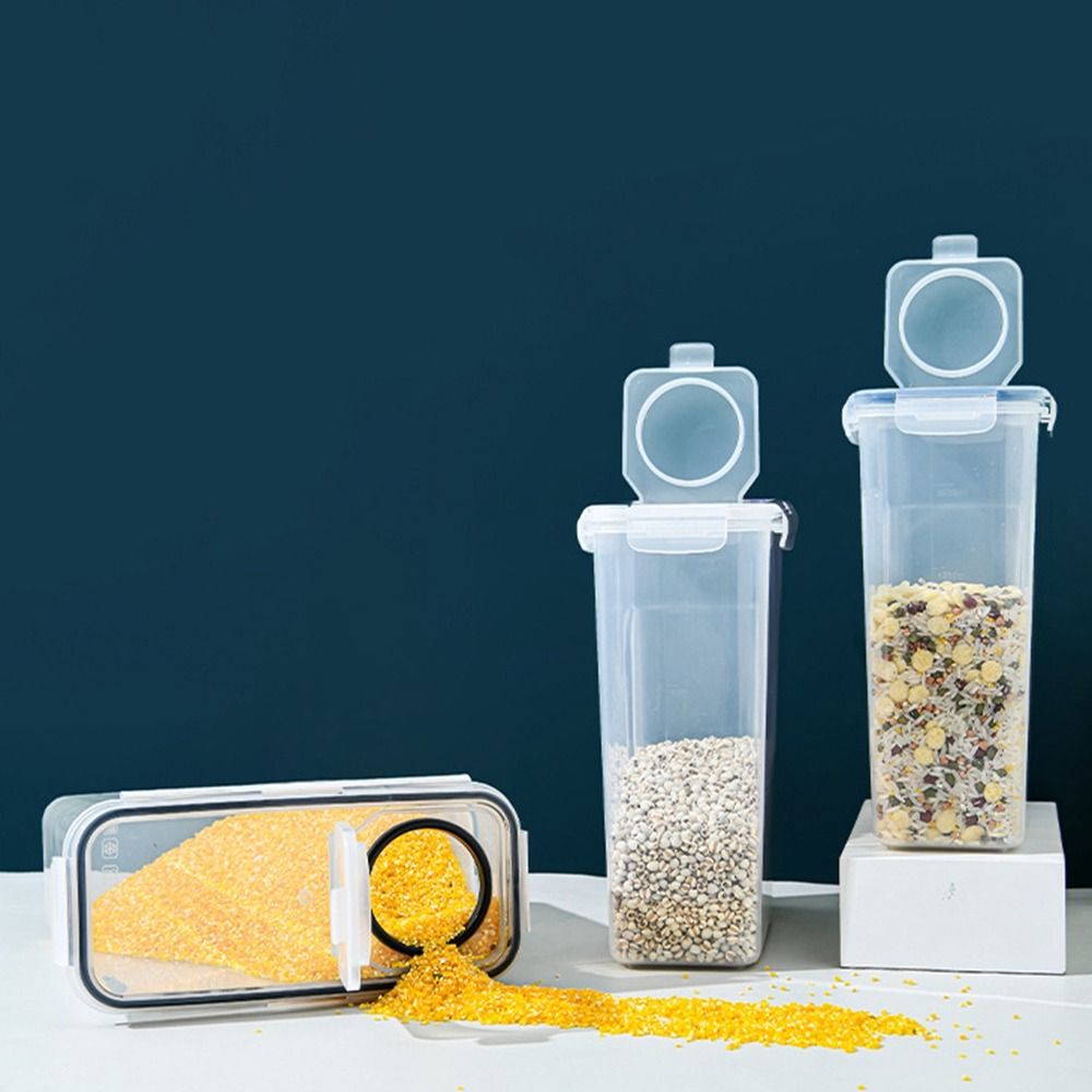 Plastic Cereal Storage Contain - Food Storage Large Plastic Containers review and price
