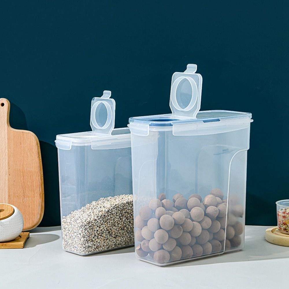 Plastic Cereal Storage Contain - Food Storage Large Plastic Containers review and price