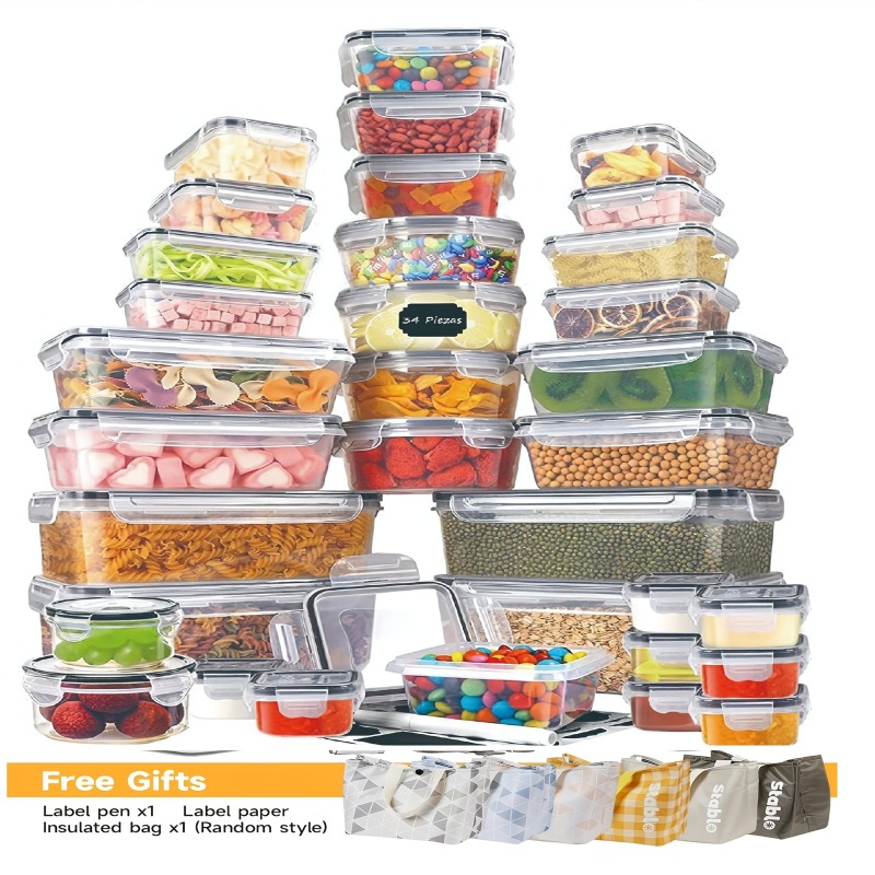 48PCS BPA-Free Food Storage Se - Food Storage Order review and price