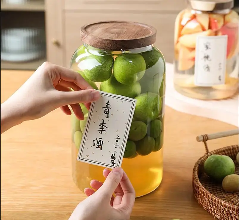 Large-capacity Transparent Gla - Food Storage Glass Containers Large review and price