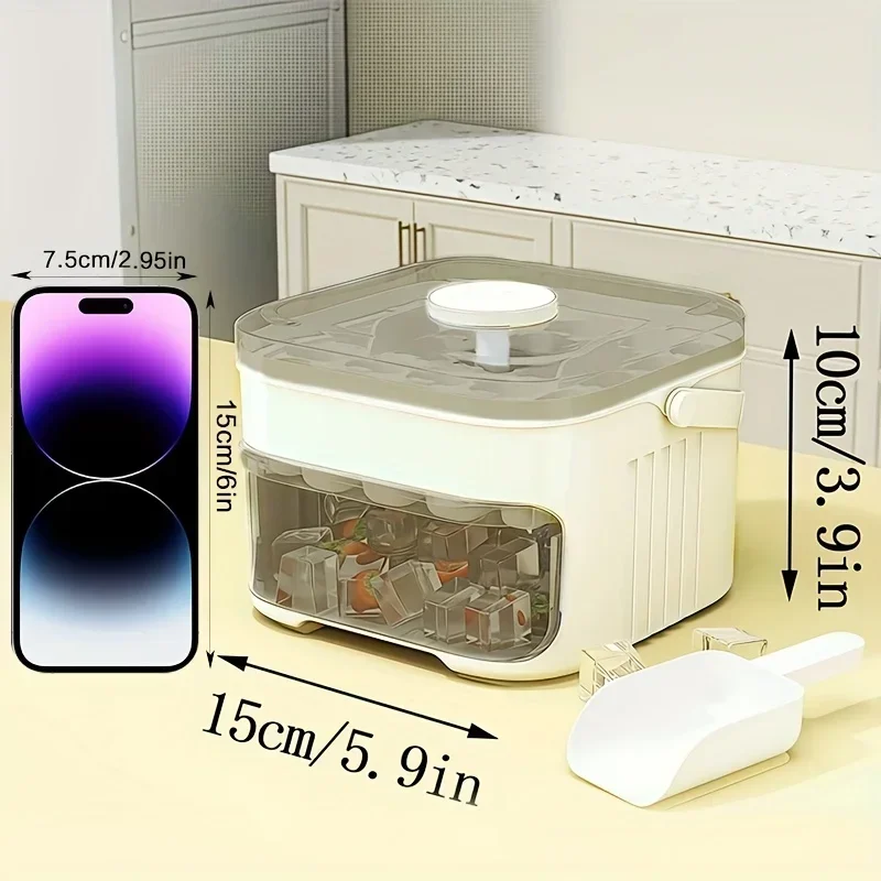 Cube Ice Maker with Easy Press - Food Storage Range review and price