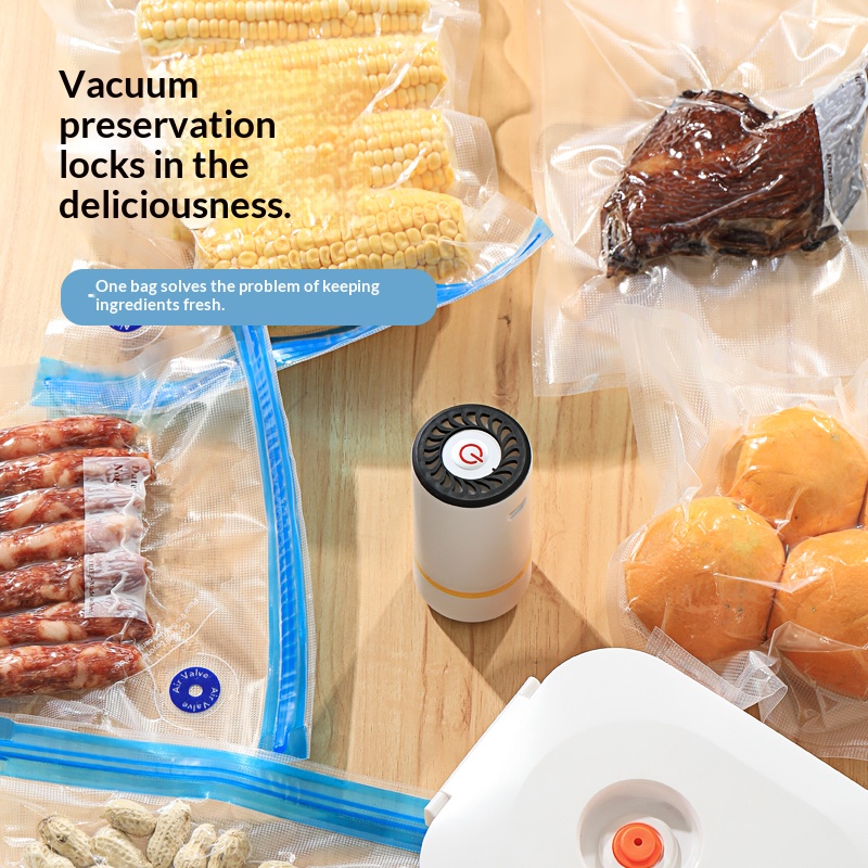 BPA Free Reusable Vacuum Food  - Food Storage Bag Organizer review and price