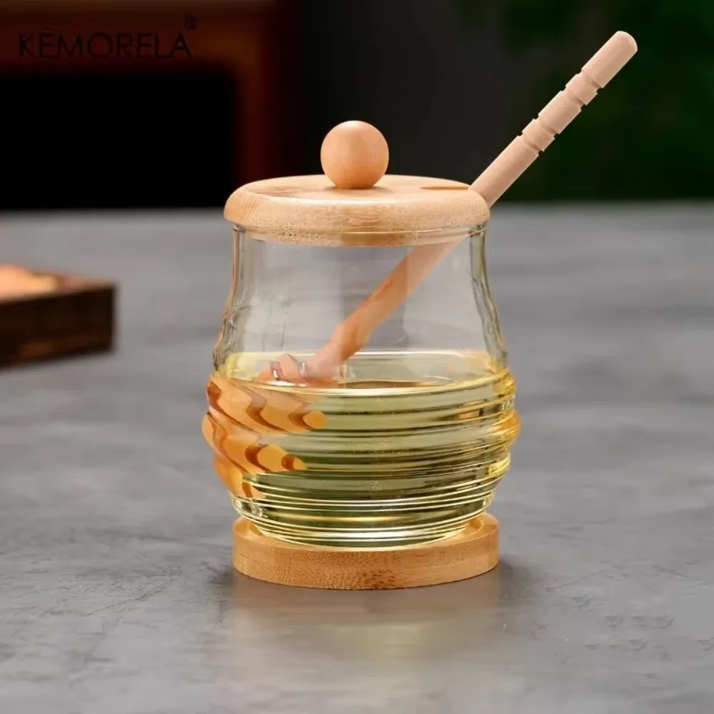 Transparent Glass Honeycomb Ta - Food Storage Set Glass review and price
