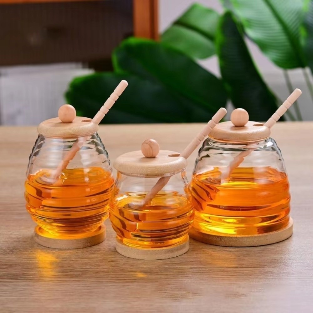 Transparent Glass Honeycomb Ta - Food Storage Set Glass review and price